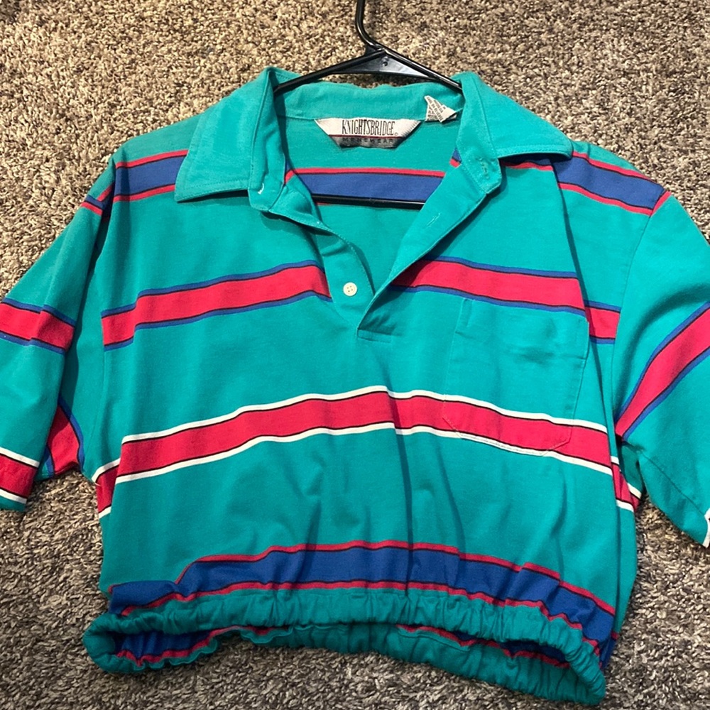 Vintage Knightsbridge Menswear “Cropped” Tee